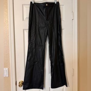 Faux Leather Pants